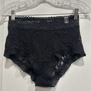 2 Pack Torrid Curve Black Sexy Brief Panty Seamless Flirt Size Large (0) Lace